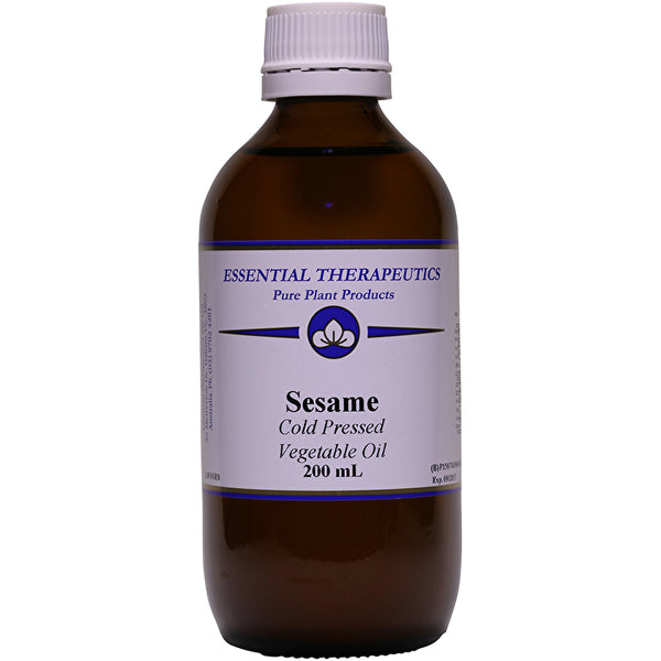 Essential Therapeutics Vegetable Oil Sesame Oil (cold pressed) 200ml