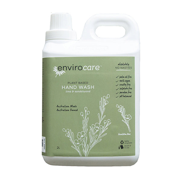 Envirocare EnviroCare Plant Based Hand Wash (lime & sandalwood) 2000ml