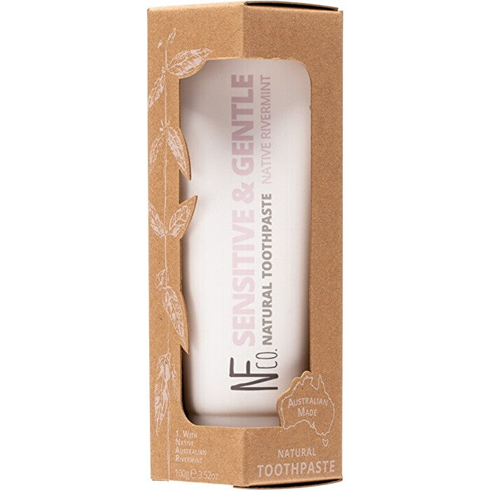 The Natural Family Co . Natural Toothpaste Sensitive & Gentle (with ...