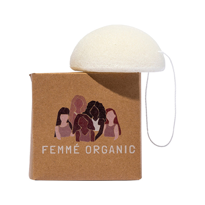 Femme Organic White Konjac Sponge