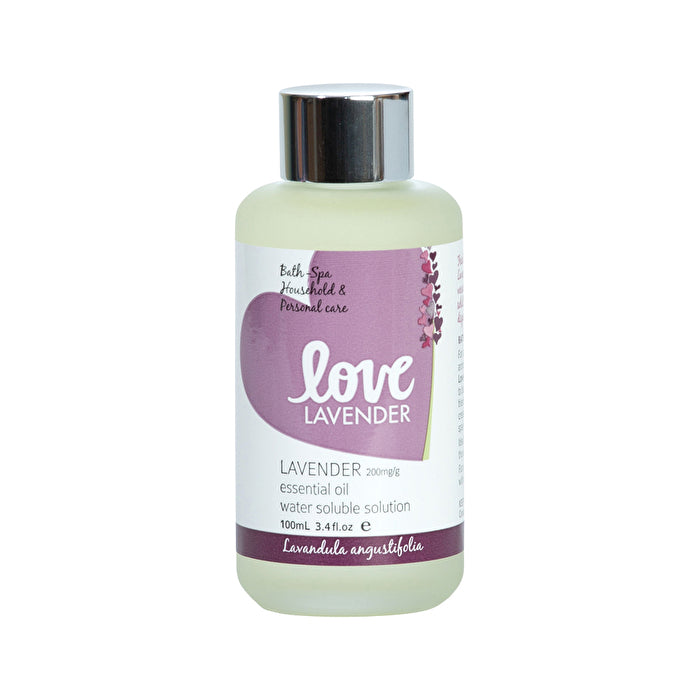 Byron Bay Love Oils Free Spirit Love Lavender Lavender Essential Oil Water Soluble Solution 100ml