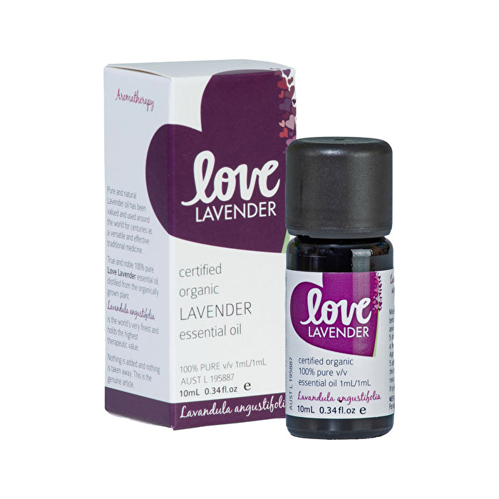 Byron Bay Love Oils Free Spirit Love Lavender Certified Organic 100% Pure Lavender Essential Oil 10ml