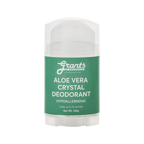 Grants Crystal Deodorant Stick Aloe Vera 100g