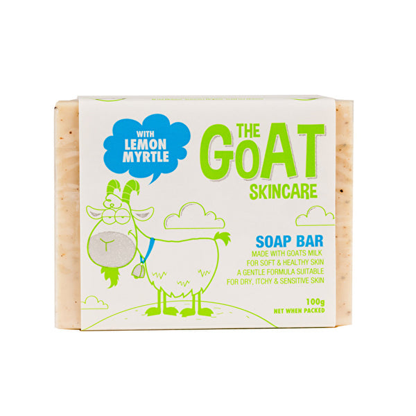The Goat Skincare Soap Bar With Lemon Myrtle 100g