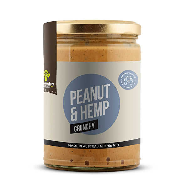Grounded Spread Peanut & Hemp Crunchy 375g