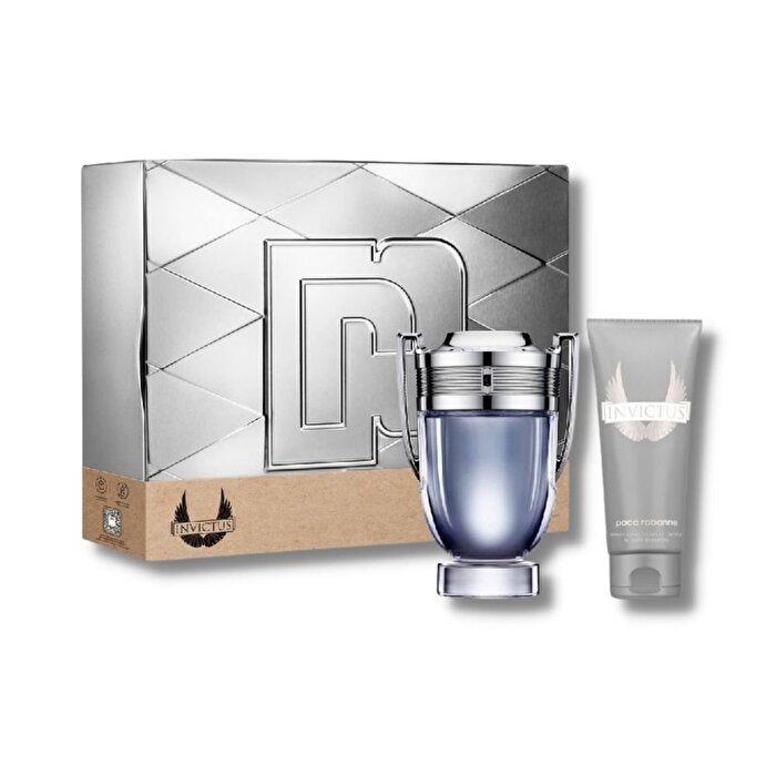 Paco Rabanne Invictus 2pc Set - Eau De Toilette & Deo Spray 150ml 100ml