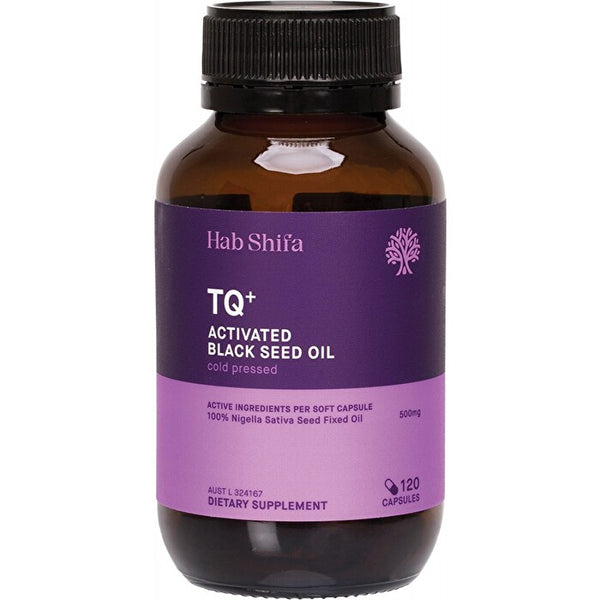 Hab Shifa TQ+ Activated Black Seed Oil 120c