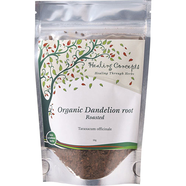 Healing Concepts Teas Healing Concepts Organic Dandelion Root Roasted Tea 50g
