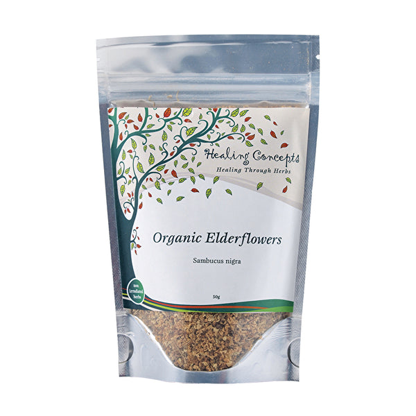 Healing Concepts Teas Healing Concepts Organic Elderflowers Tea 50g