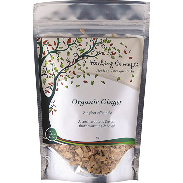 Healing Concepts Teas Healing Concepts Organic Ginger Tea 50g