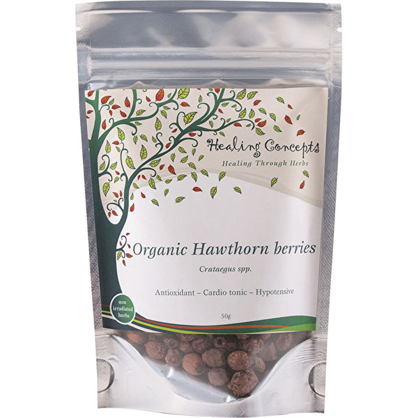 Healing Concepts Teas Healing Concepts Organic Hawthorn Berries 50g