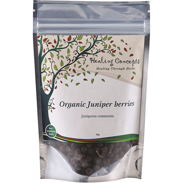 Healing Concepts Teas Healing Concepts Organic Juniper Berries Tea 50g