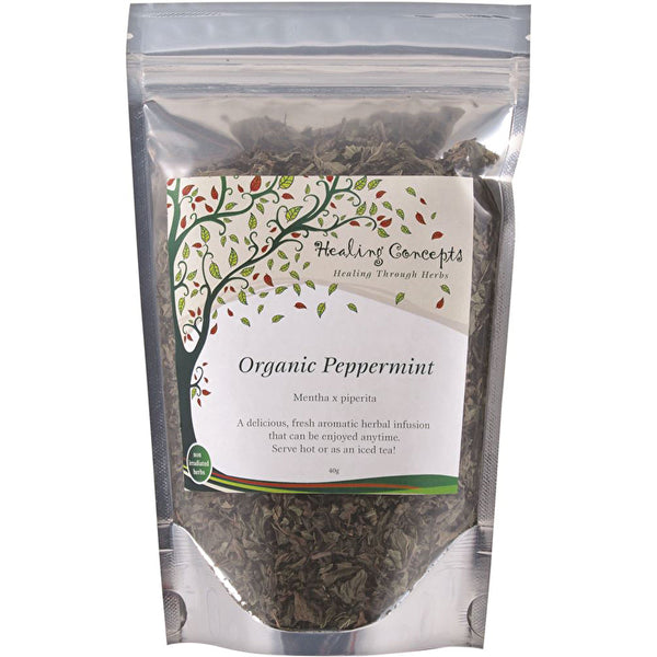 Healing Concepts Teas Healing Concepts Organic Peppermint Tea 40g