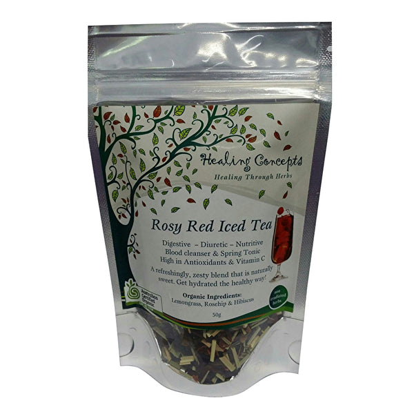 Healing Concepts Teas Healing Concepts Organic Rosy Red Iced Tea 50g