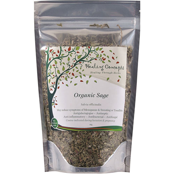 Healing Concepts Teas Healing Concepts Organic Sage Tea 50g
