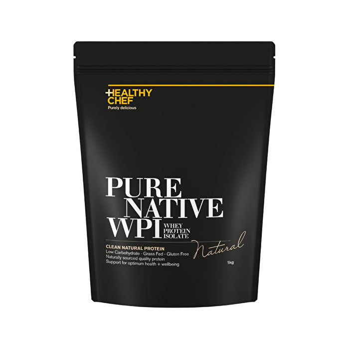 The Healthy Chef Pure Native WPI (Whey Protein Isolate) Natural 1kg ...