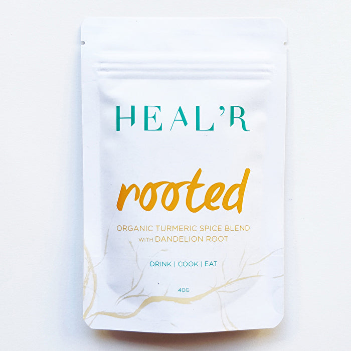 Healr Heal'r Root'd (Organic Turmeric Spice Blend with Dandelion Root) 40g