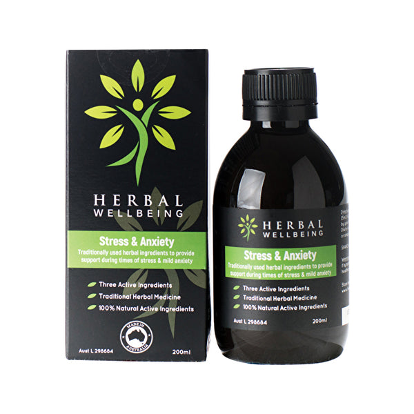 Herbal Wellbeing Stress & Anxiety 200ml