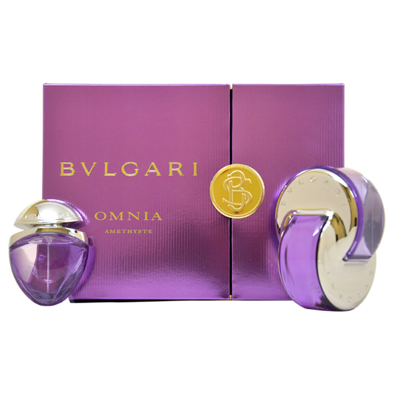 Bvlgari Bvlgari Omnia Amethyste by Bvlgari for Women - 2 Pc Gift Set 2.2oz EDT Spray, 0.5oz EDT Spray