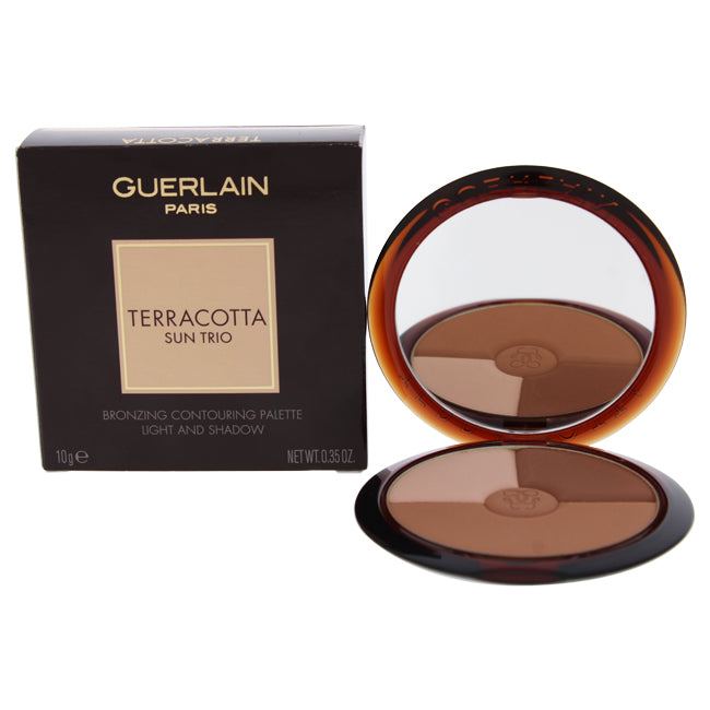 Guerlain Terracotta Sun Trio Bronzing Contour Palette - Natural by Guerlain for Women - 0.35 oz Bronzer