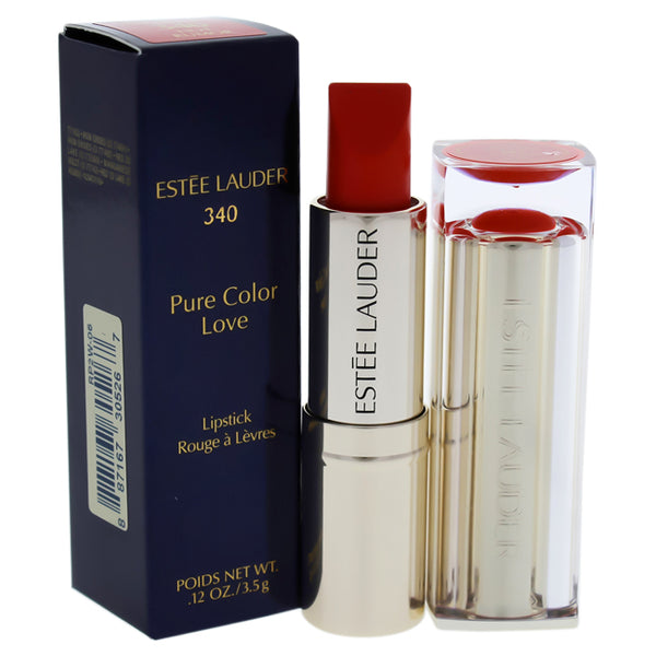 Estee Lauder Pure Color Love Lipstick - 340 Hot Rumor by Estee Lauder for Women - 0.12 oz Lipstick