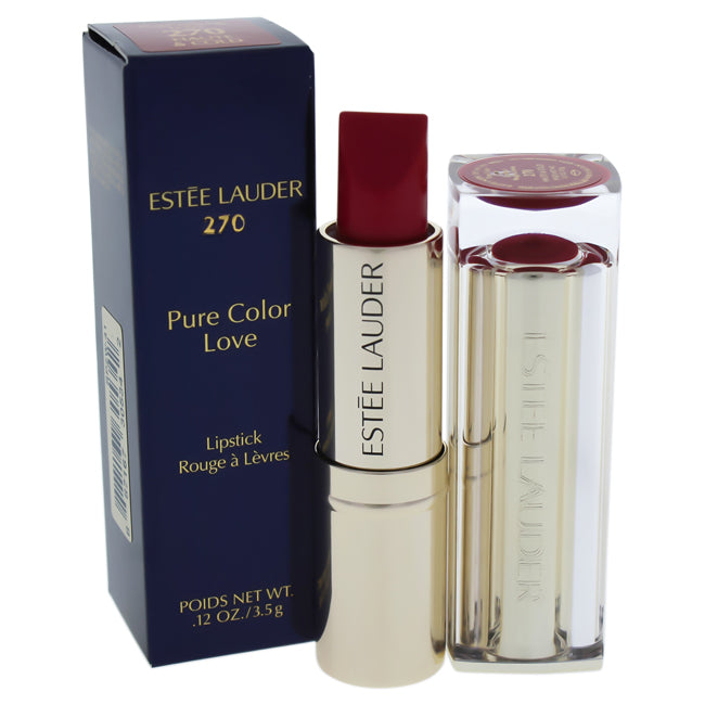 Estee Lauder Pure Color Love Lipstick - 270 Haute Cold by Estee Lauder for Women - 0.12 oz Lipstick