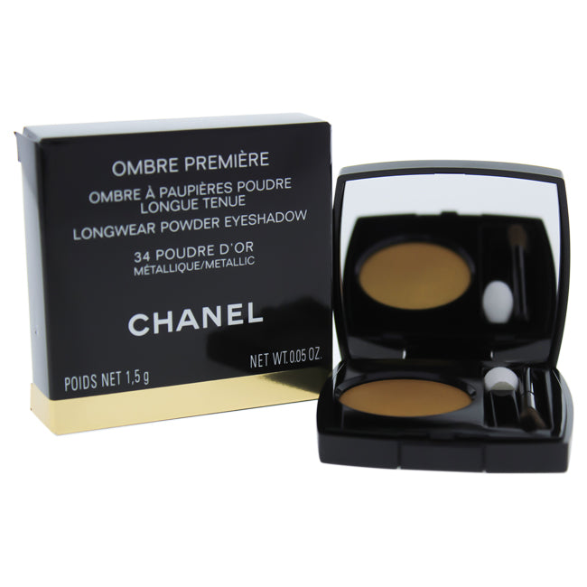 Chanel Ombre Premiere Longwear Powder Eyeshadow - 34 Poudre Dor by Chanel for Women - 0.07 oz Eyeshadow