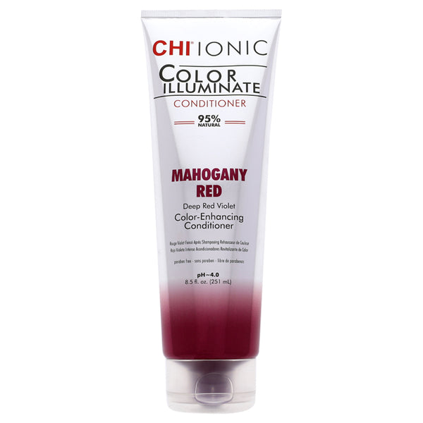 CHI Ionic Color Illuminate Conditioner - Mahogany Red by CHI for Unisex - 8.5 oz Hair Color