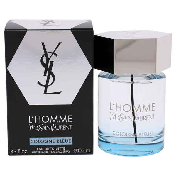 Yves Saint Laurent L homme Cologne Bleue by Yves Saint Laurent for Men - 3.4 oz EDT Spray