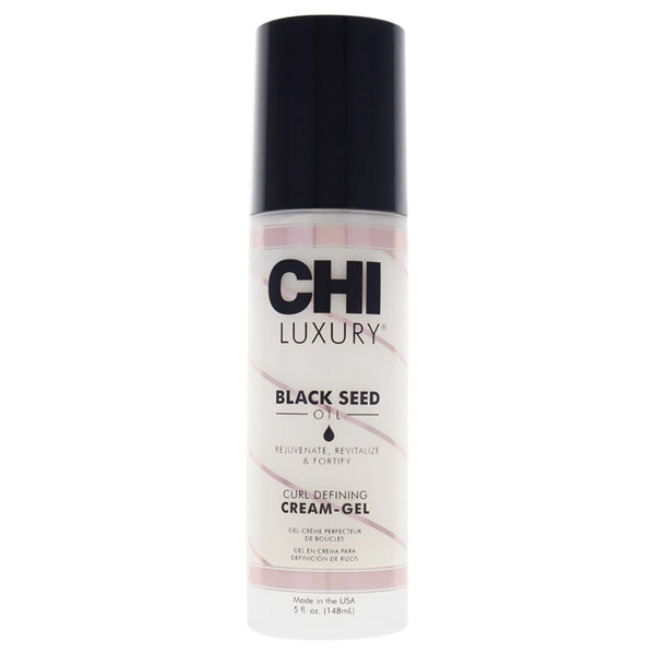 CHI Luxury Black Seed Oil Curl Defining Cream Gel by CHI for Unisex - 5 oz Cream