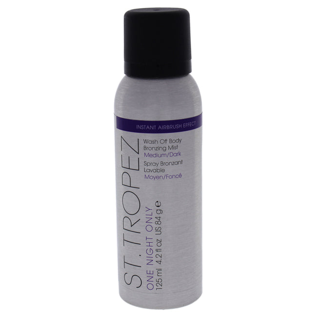 St. Tropez One Night Only Wash Off Body Bronzing Mist - Medium Dark by St. Tropez for Unisex - 4.2 oz Mist