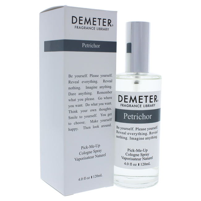 Demeter Petrichor by Demeter for Unisex - 4 oz Cologne Spray