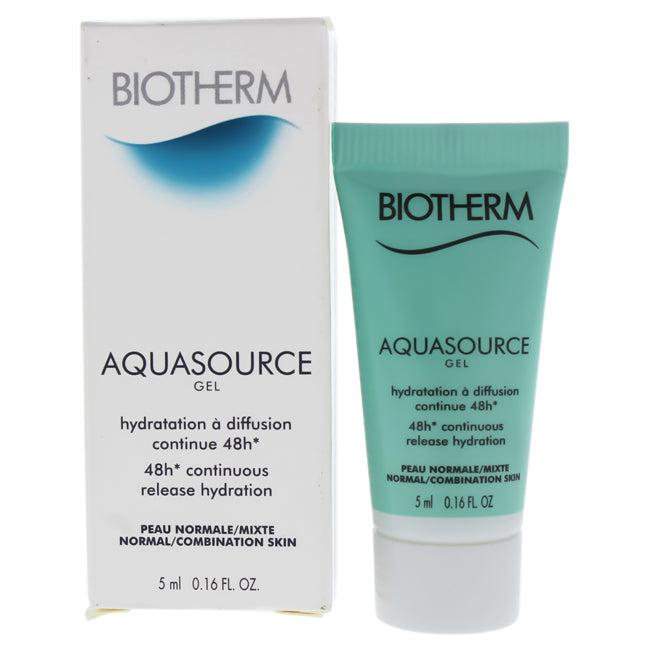 Biotherm Aquasource Gel 48h Continuous Release Hydration by Biotherm for Unisex - 0.16 oz Gel