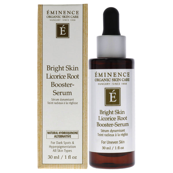 Eminence Bright Skin Licorice Root Booster-Serum by Eminence for Unisex - 1 oz Serum