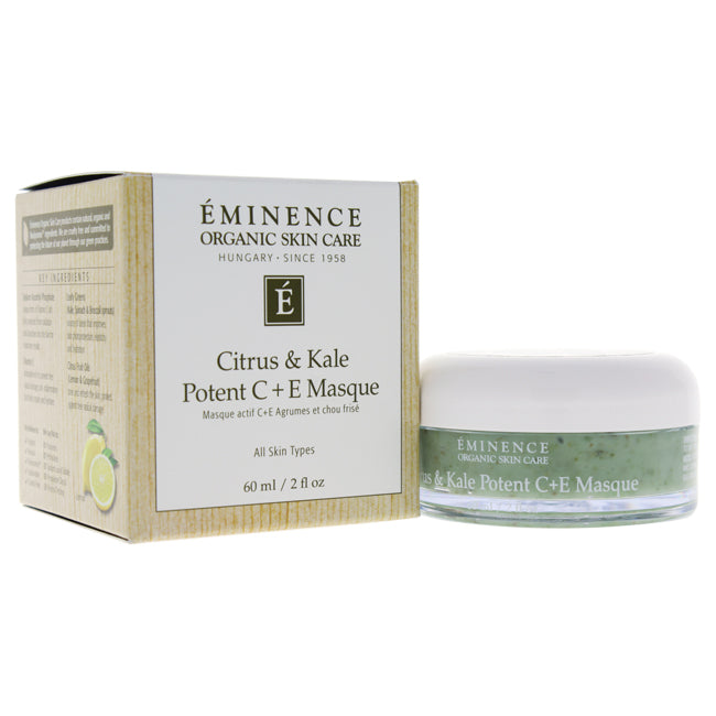 Eminence Citrus and Kale Potent C and E Masque by Eminence for Unisex - 2 oz Mask