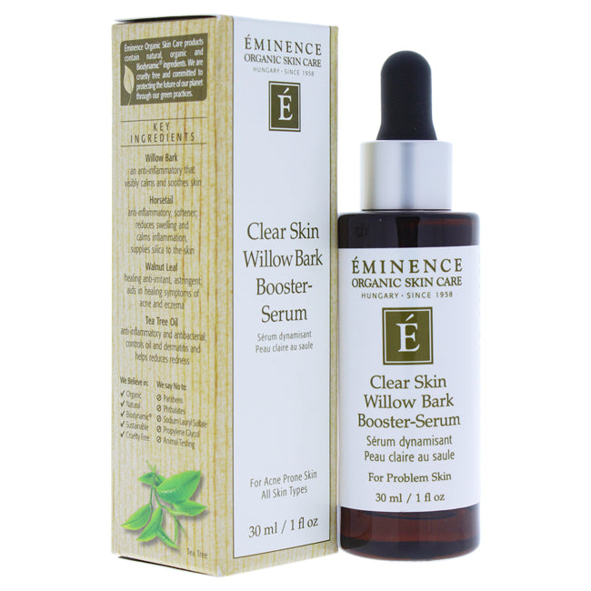 Eminence Clear Skin Willow Bark Booster-Serum by Eminence for Unisex - 1 oz Serum