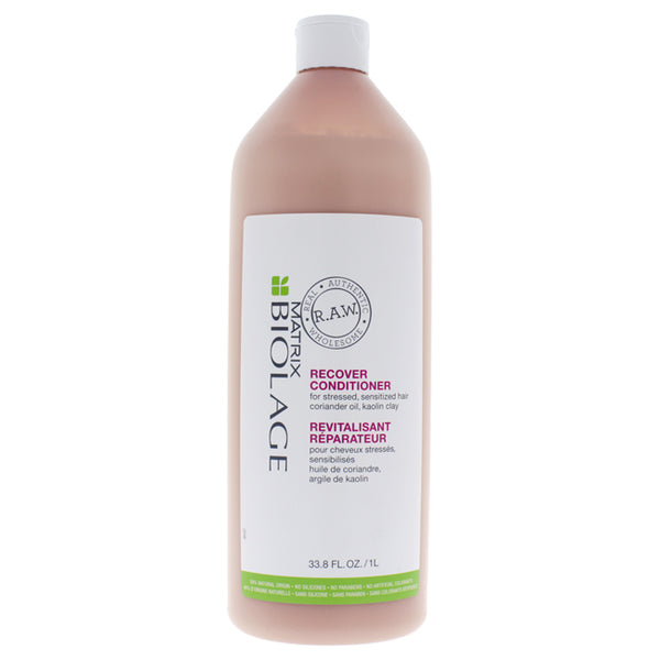 Matrix Biolage Raw Recover Conditioner by Matrix for Unisex - 33.8 oz Conditioner