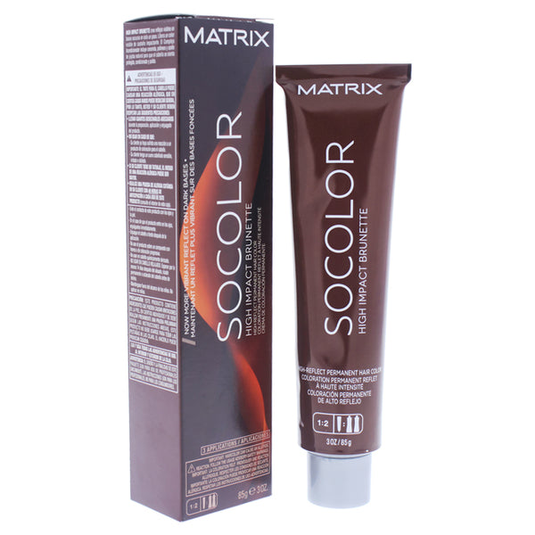 Matrix Socolor High Impact Brunette Color - GG33 Gold Gold by Matrix for Unisex - 3 oz Hair Color