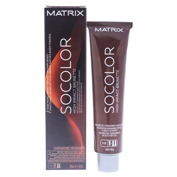 Matrix Socolor High Impact Brunette Color - MV82 Mocha Violet by Matrix for Unisex - 3 oz Hair Color