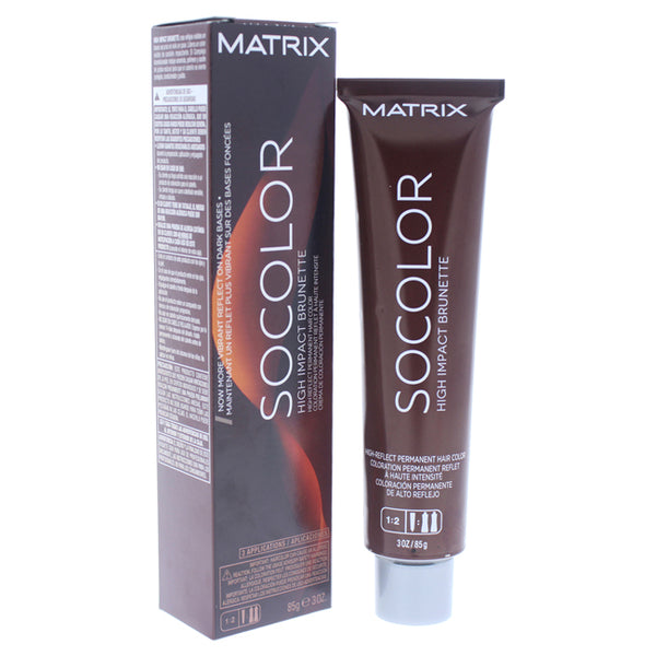 Matrix Socolor High Impact Brunette Color - RR66 Red Red by Matrix for Unisex - 3 oz Hair Color