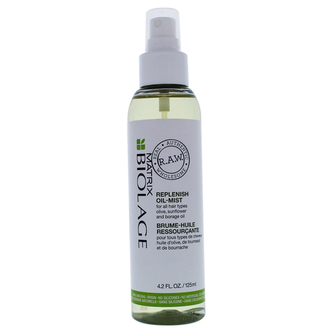 Matrix Biolage Raw Replenish Oil Mist by Matrix for Unisex - 4.2 oz Oil