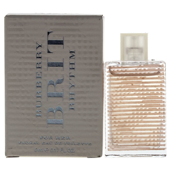 Burberry Brit Rhythm Floral by Burberry for Women - 5 ml EDT Splash (Mini)