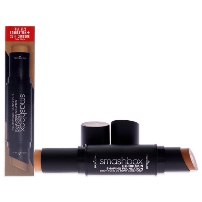 SmashBox Studio Skin Shaping Foundation Stick - 3-1 Neutral Medium Beige Plus Soft Contour by SmashBox for Women - 2 Pc 0.26oz Foundation, 0.14oz Soft Contour