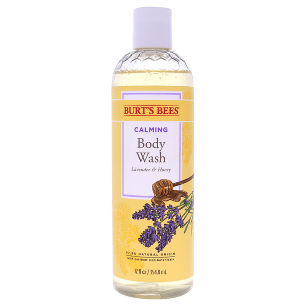 Burts Bees Calming Lavender and Honey Body Wash by Burts Bees for Women - 12 oz Body Wash