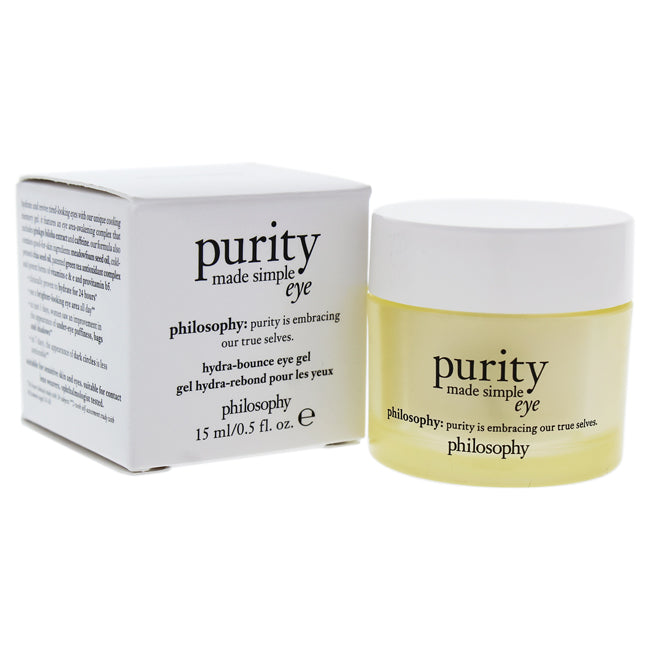 Philosophy Purity Made Simple Eye Gel by Philosophy for Unisex - 0.5 oz Eye Gel