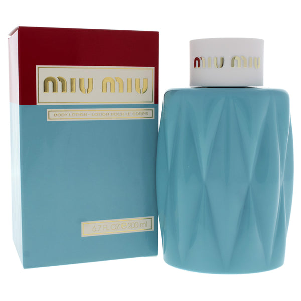 Miu Miu Body Lotion by Miu Miu for Women - 6.7 oz Body Lotion