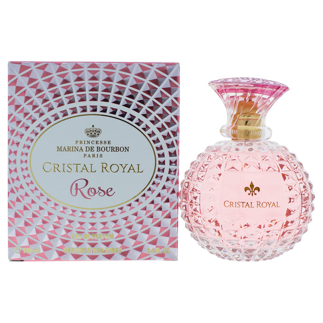 Princesse Marina de Bourbon Cristal Royal Rose by Princesse Marina de Bourbon for Women - 3.4 oz EDP Spray