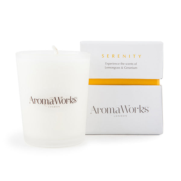 Aromaworks Serenity Candle by Aromaworks for Unisex - 2.64 oz Candle