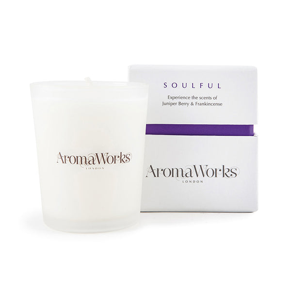 Aromaworks Soulful Candle by Aromaworks for Unisex - 2.64 oz Candle
