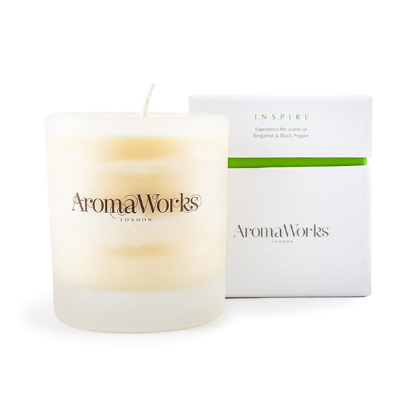 Aromaworks Inspire Candle by Aromaworks for Unisex - 7.76 oz Candle